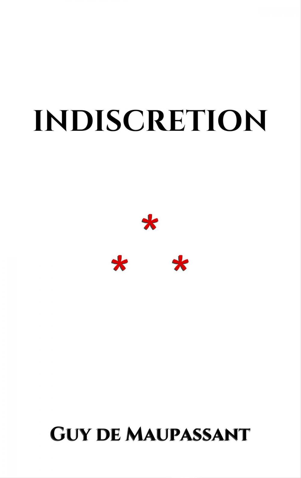 Big bigCover of Indiscretion