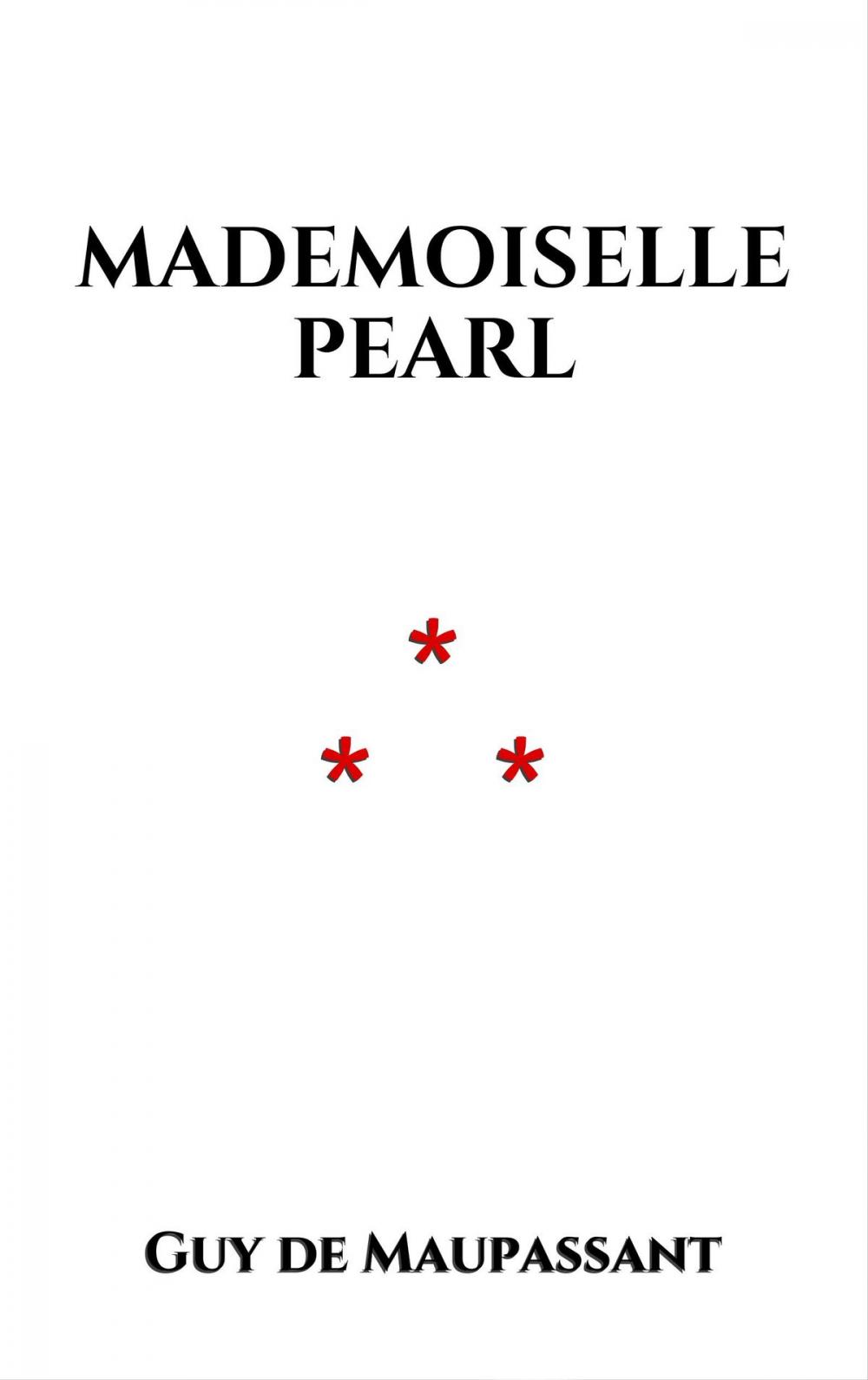 Big bigCover of Mademoiselle Pearl