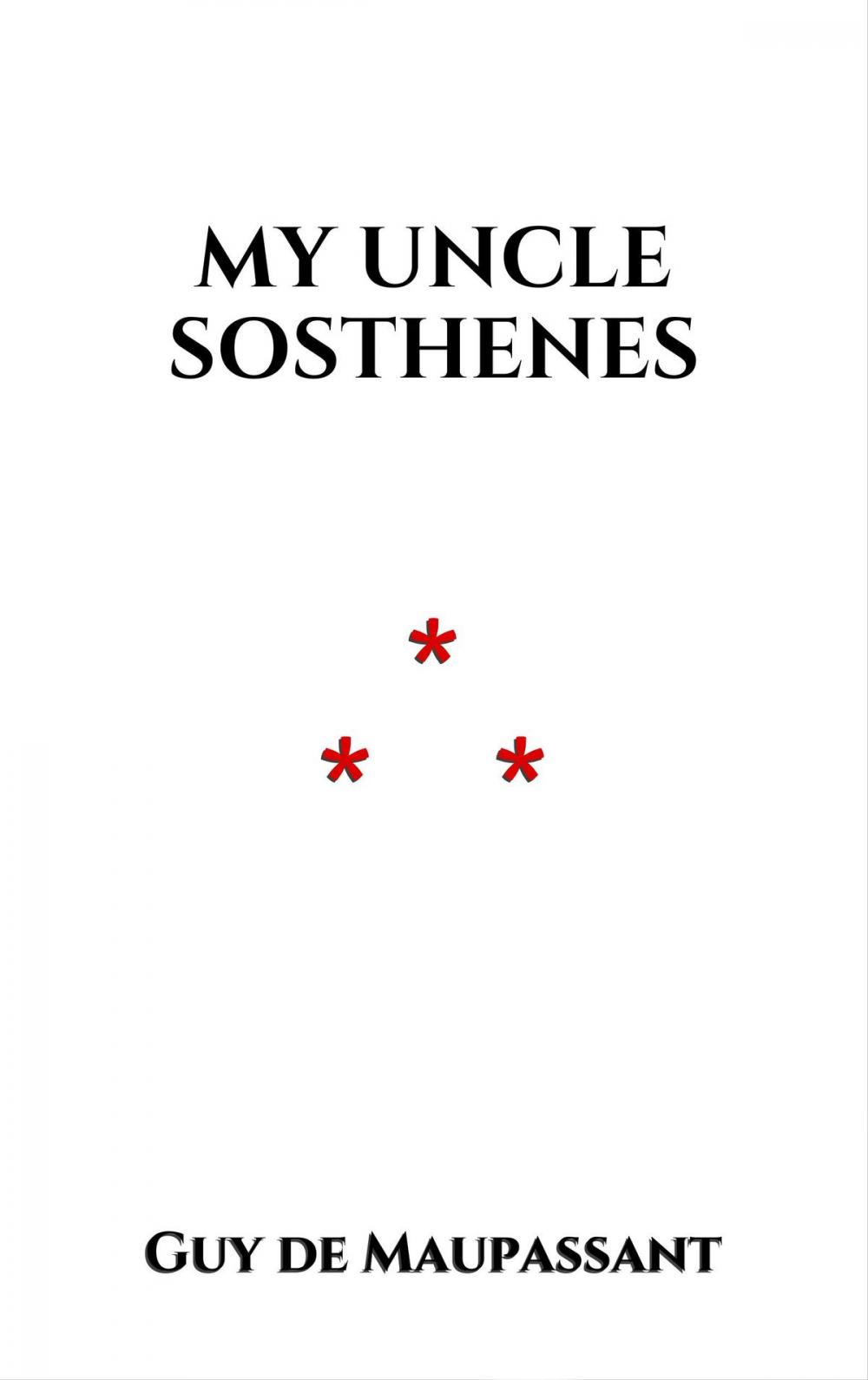 Big bigCover of My Uncle Sosthenes