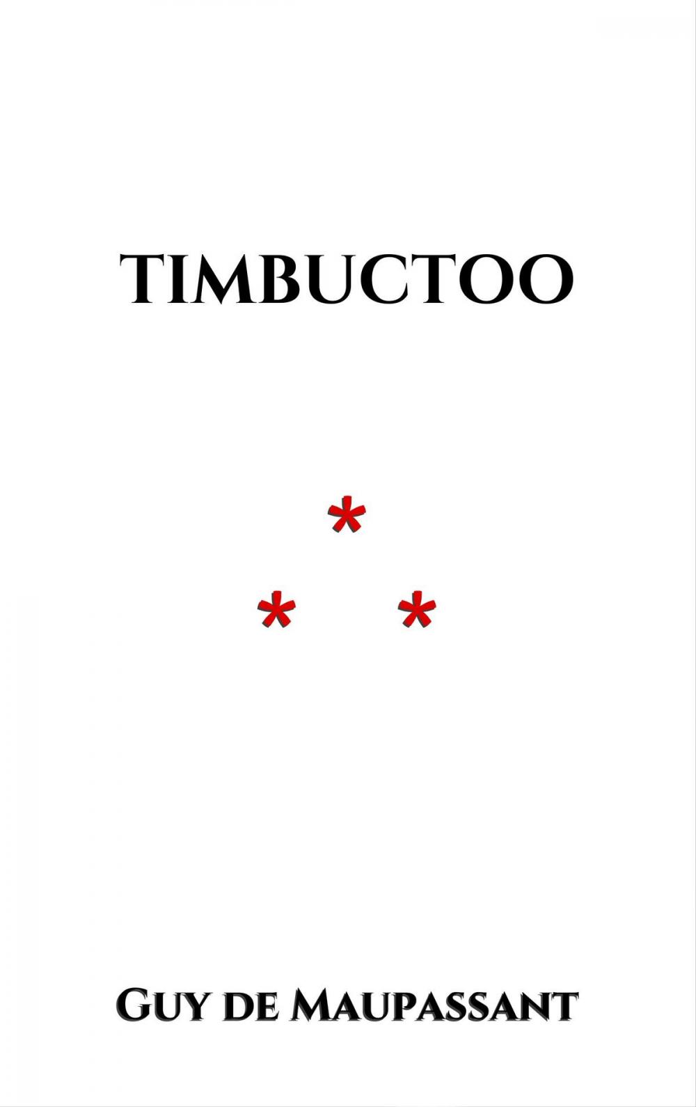 Big bigCover of Timbuctoo