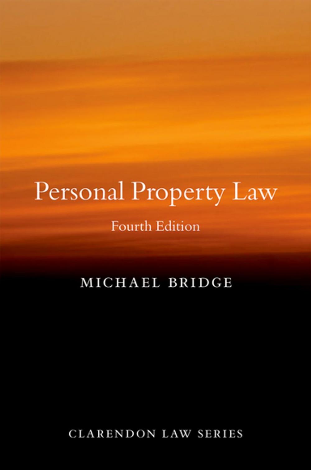 Big bigCover of Personal Property Law