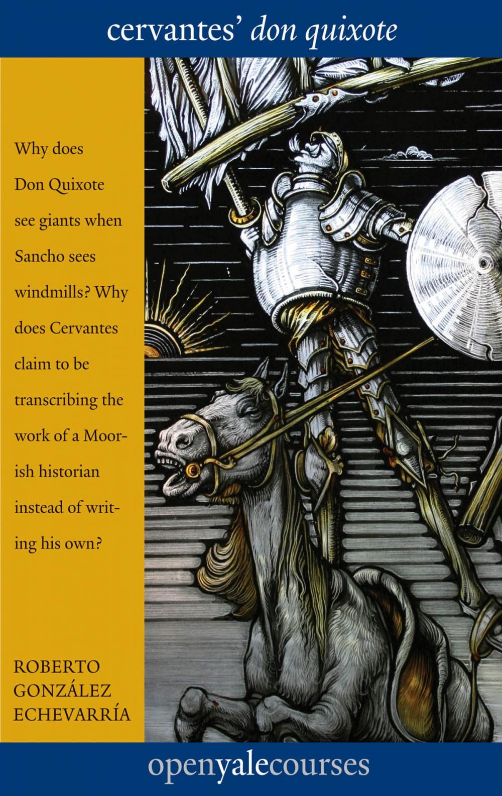 Big bigCover of Cervantes' "Don Quixote"