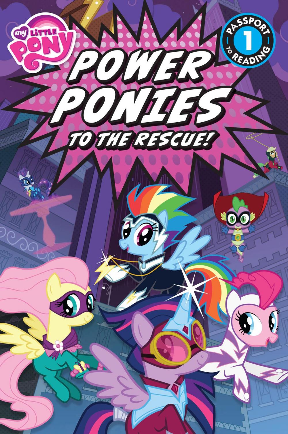 Big bigCover of My Little Pony: Power Ponies to the Rescue!