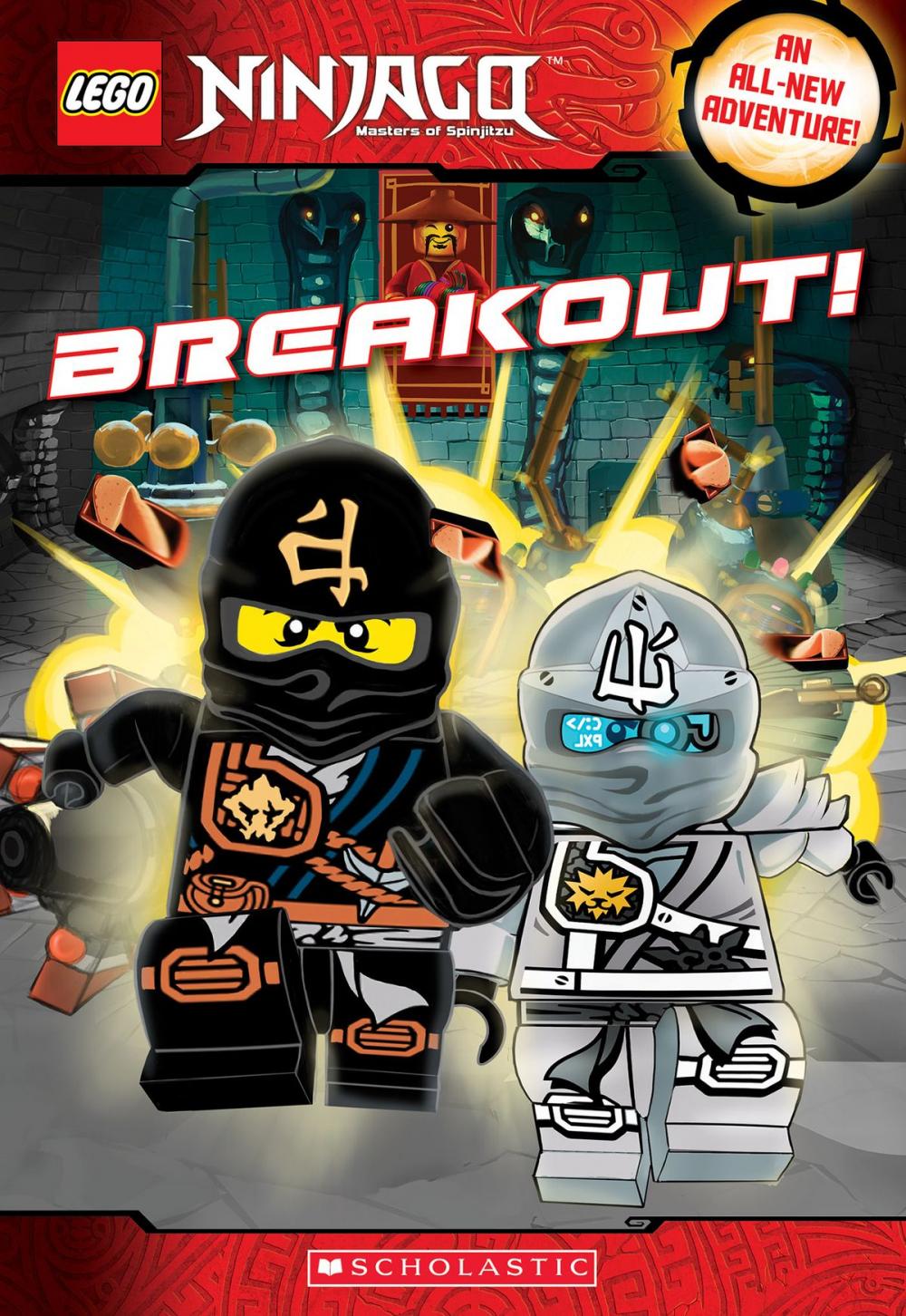 Big bigCover of LEGO Ninjago: Breakout (Chapter Book #8)