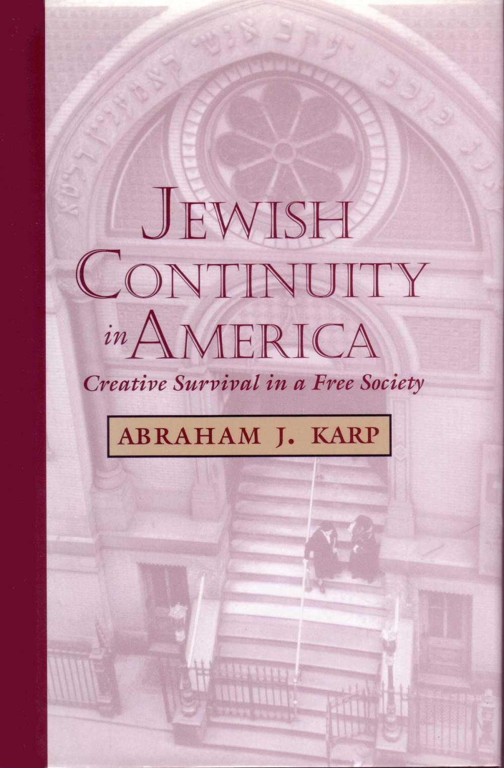 Big bigCover of Jewish Continuity in America