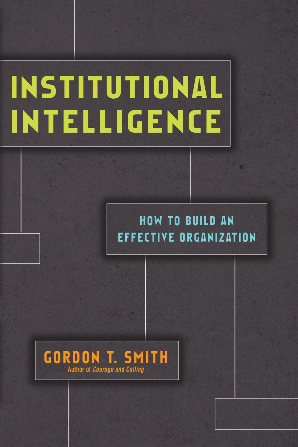 Big bigCover of Institutional Intelligence