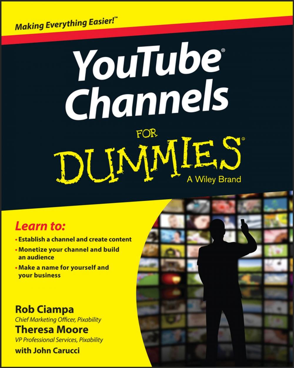 Big bigCover of YouTube Channels For Dummies