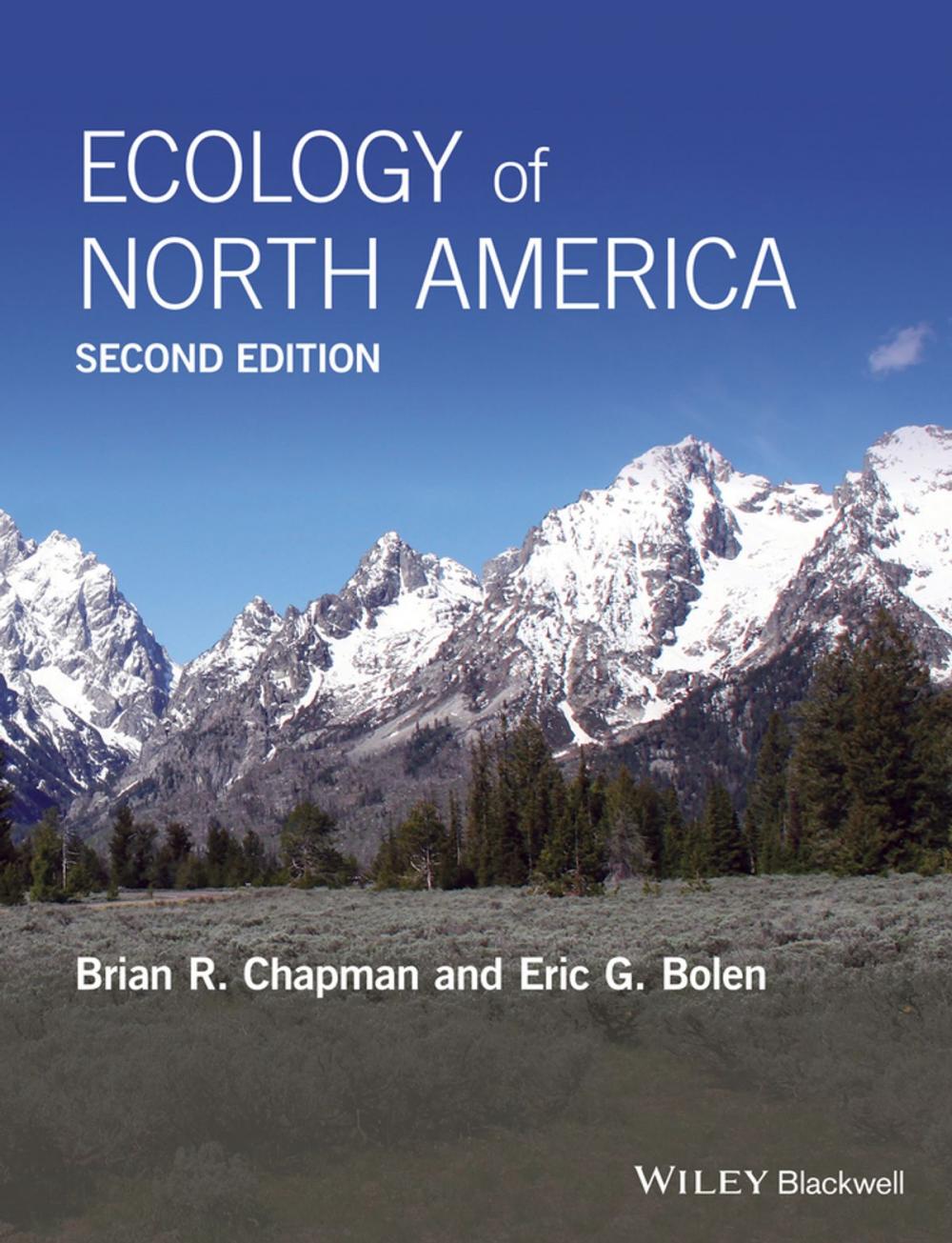 Big bigCover of Ecology of North America