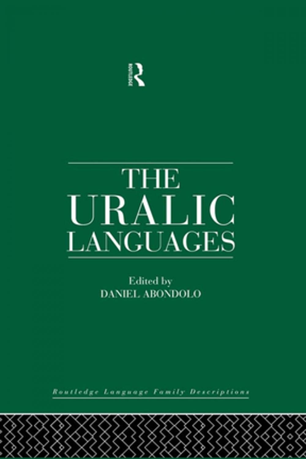 Big bigCover of The Uralic Languages