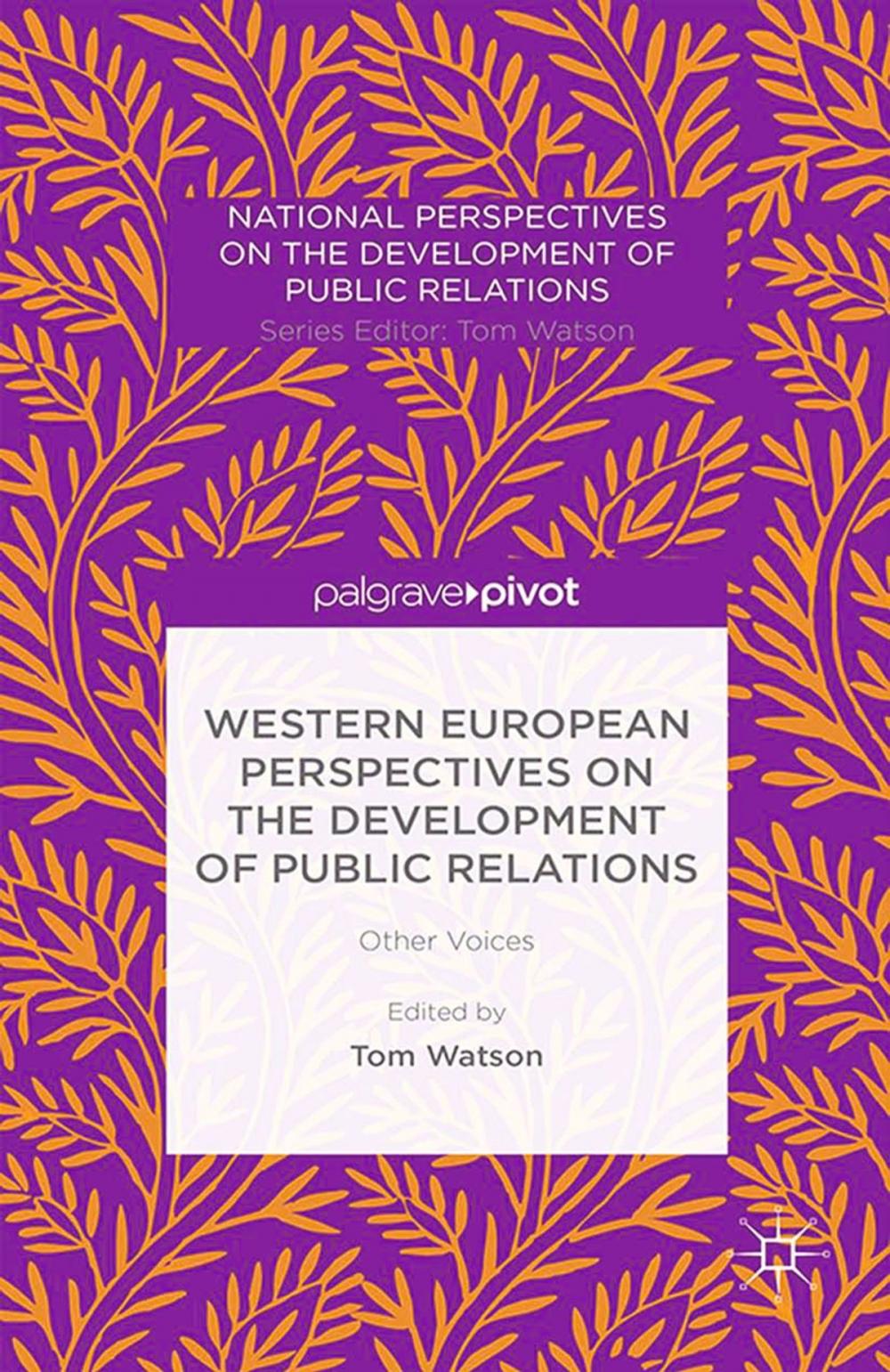 Big bigCover of Western European Perspectives on the Development of Public Relations