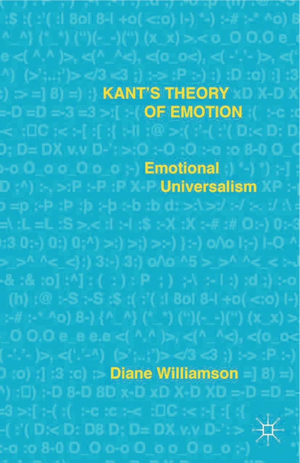 Big bigCover of Kant’s Theory of Emotion