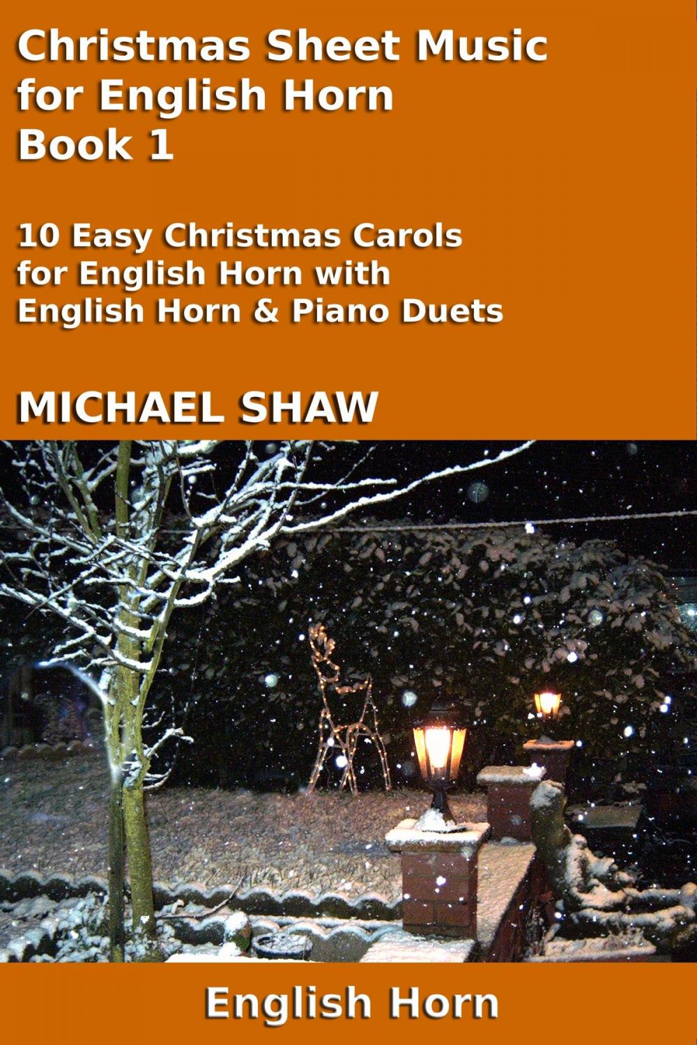 Big bigCover of Christmas Sheet Music for English Horn: Book 1