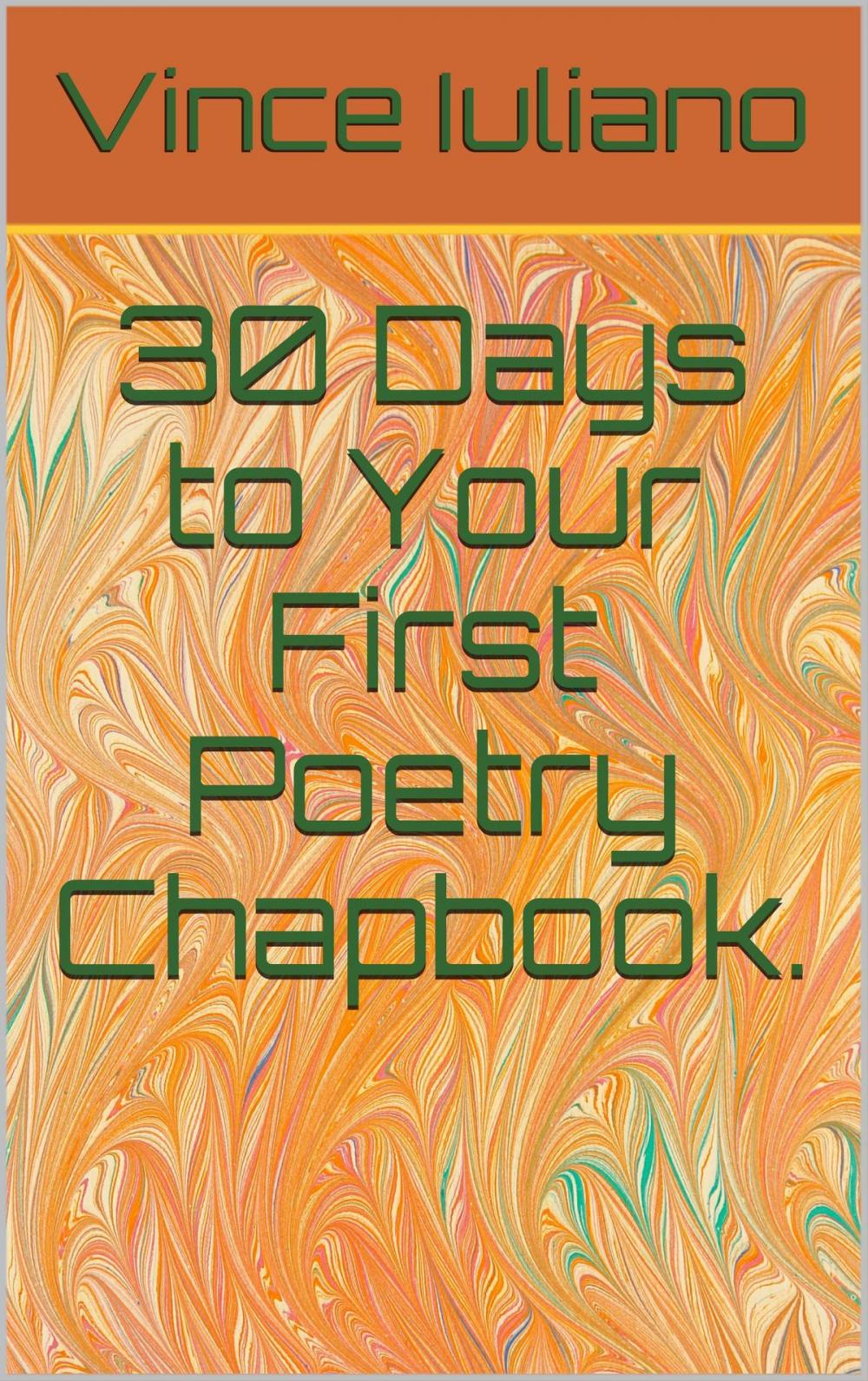 Big bigCover of 30 Days to Your First Poetry Chapbook