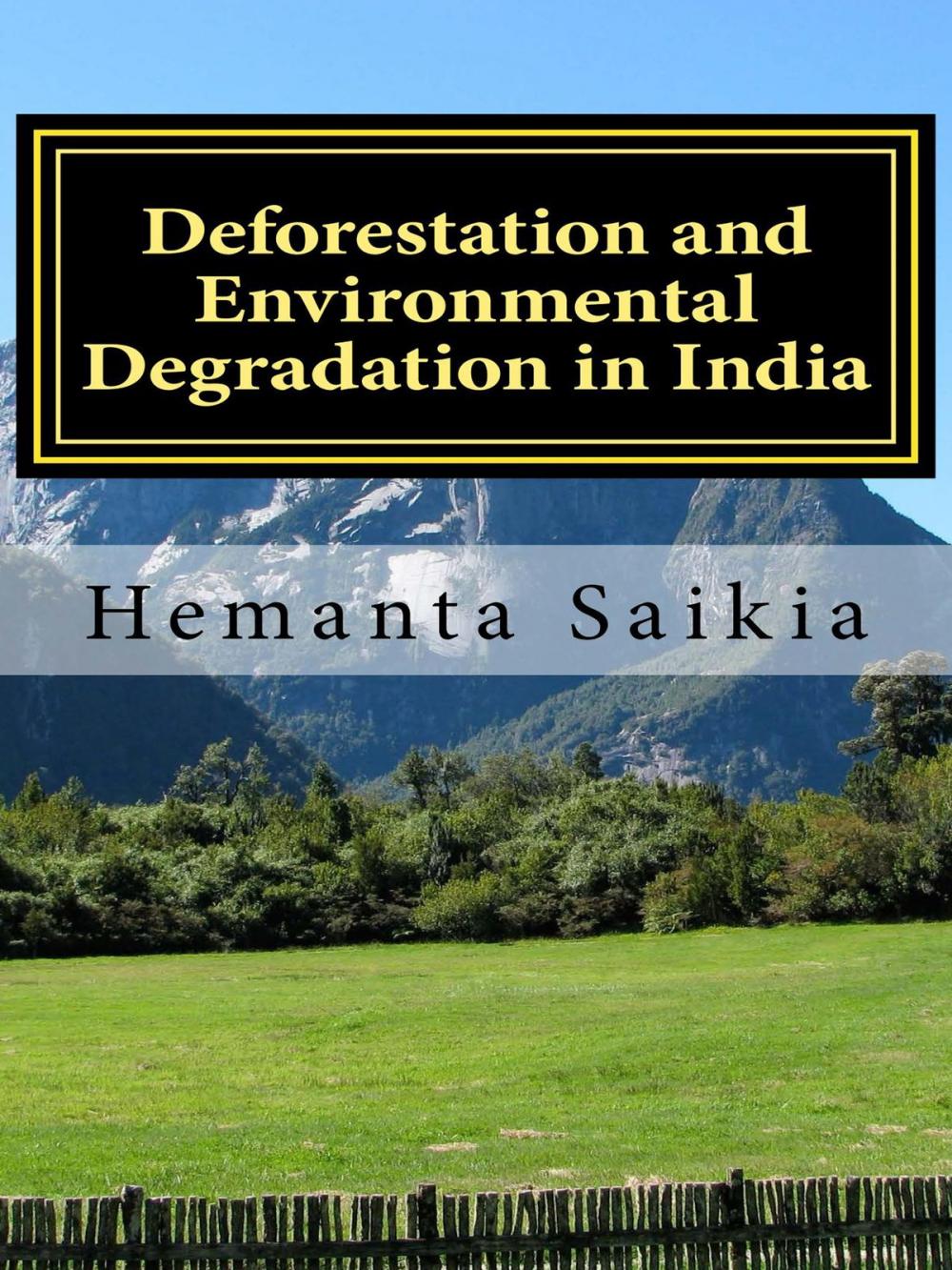 Big bigCover of Deforestation and Environmental Degradation in India