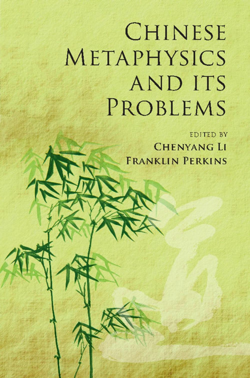 Big bigCover of Chinese Metaphysics and its Problems