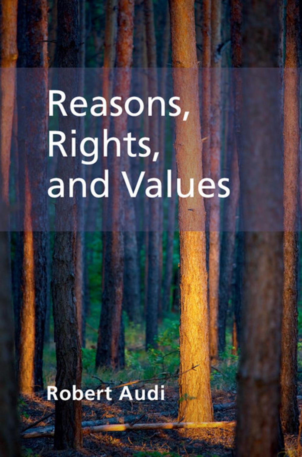 Big bigCover of Reasons, Rights, and Values