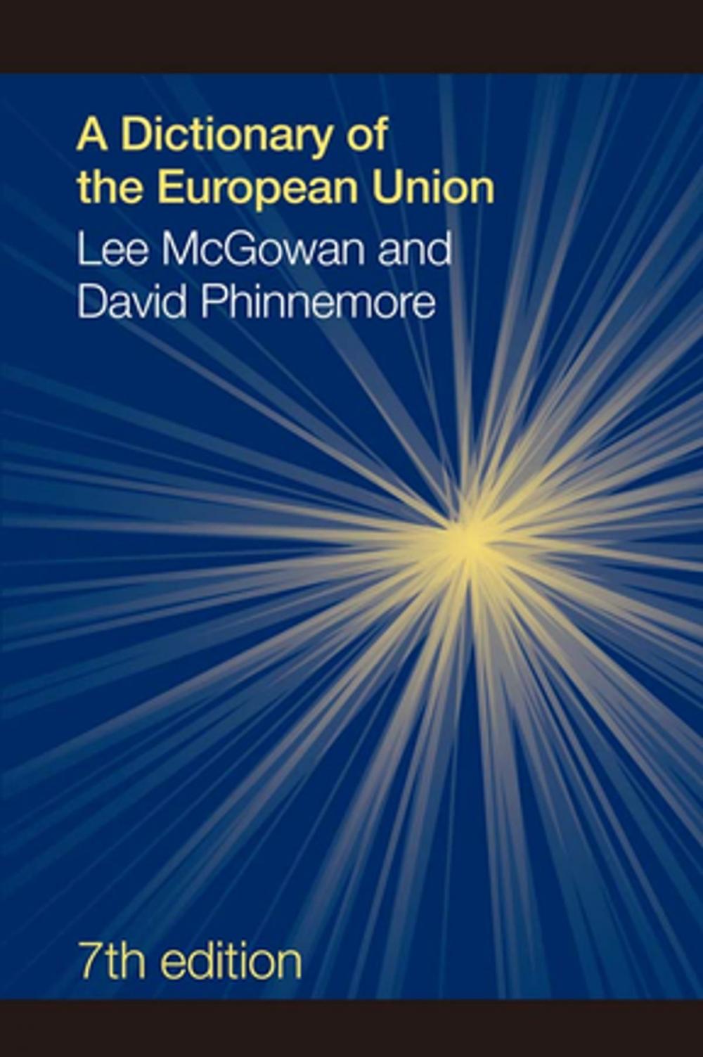 Big bigCover of A Dictionary of the European Union