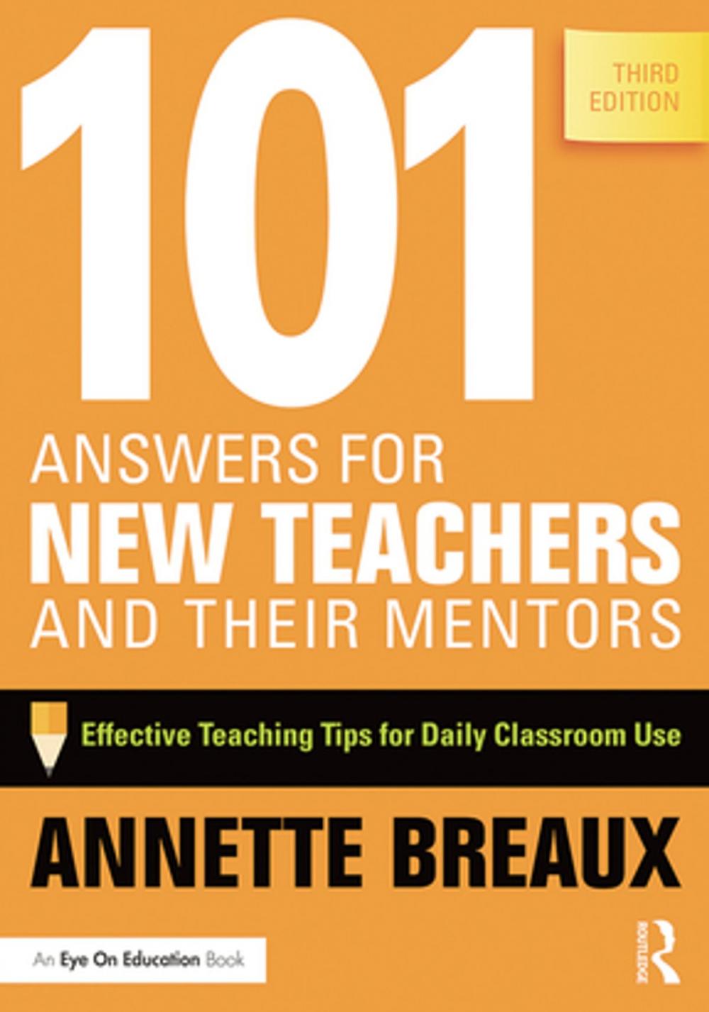 Big bigCover of 101 Answers for New Teachers and Their Mentors