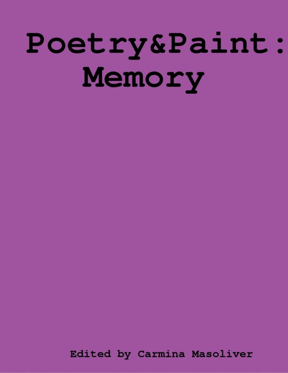 Big bigCover of Poetry and Paint - Memory