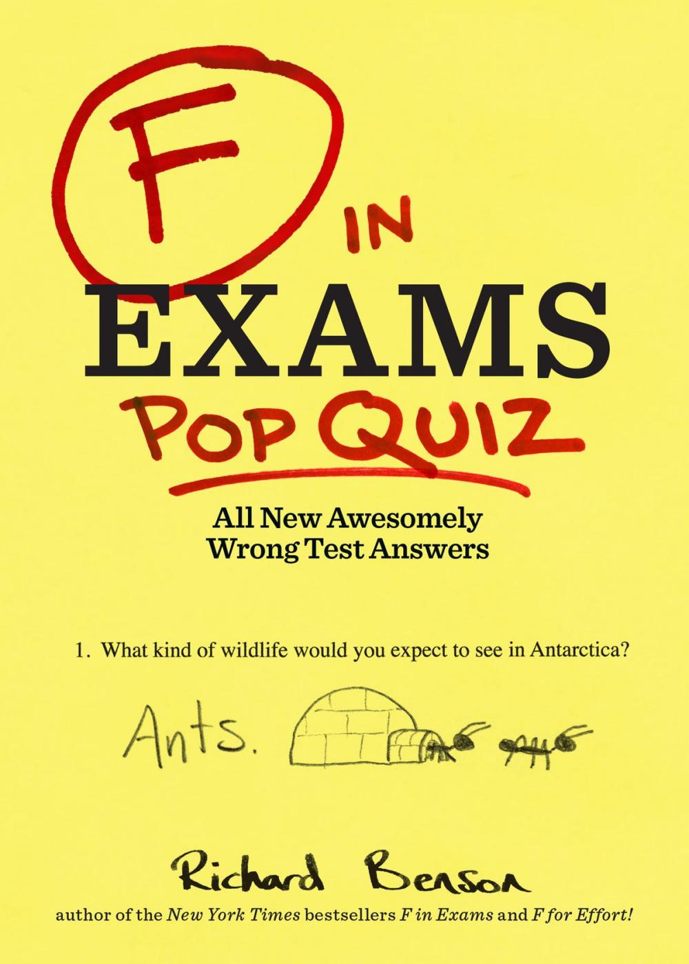 Big bigCover of F in Exams: Pop Quiz