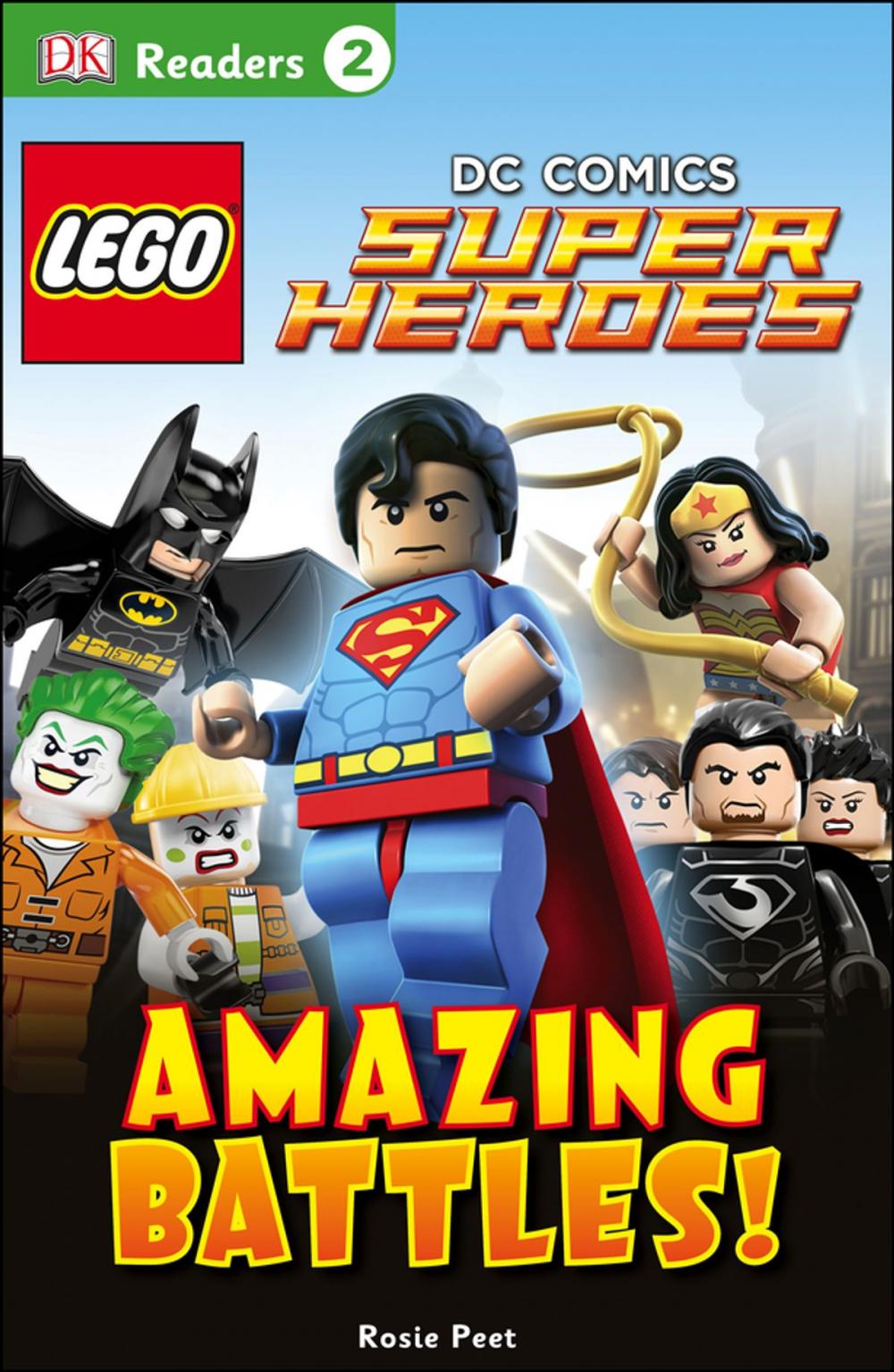 Big bigCover of DK Readers L2: LEGO® DC Comics Super Heroes: Amazing Battles!