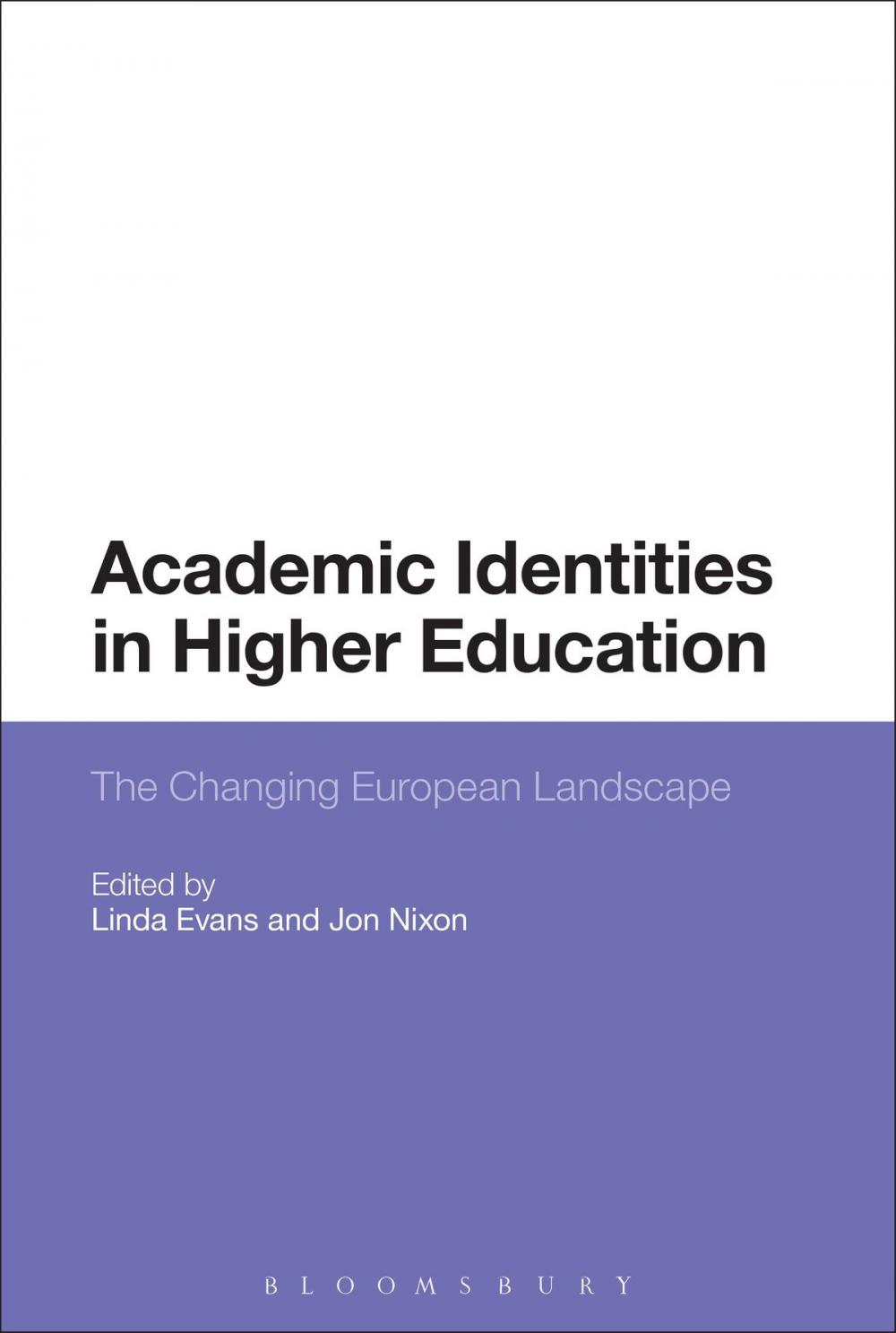 Big bigCover of Academic Identities in Higher Education