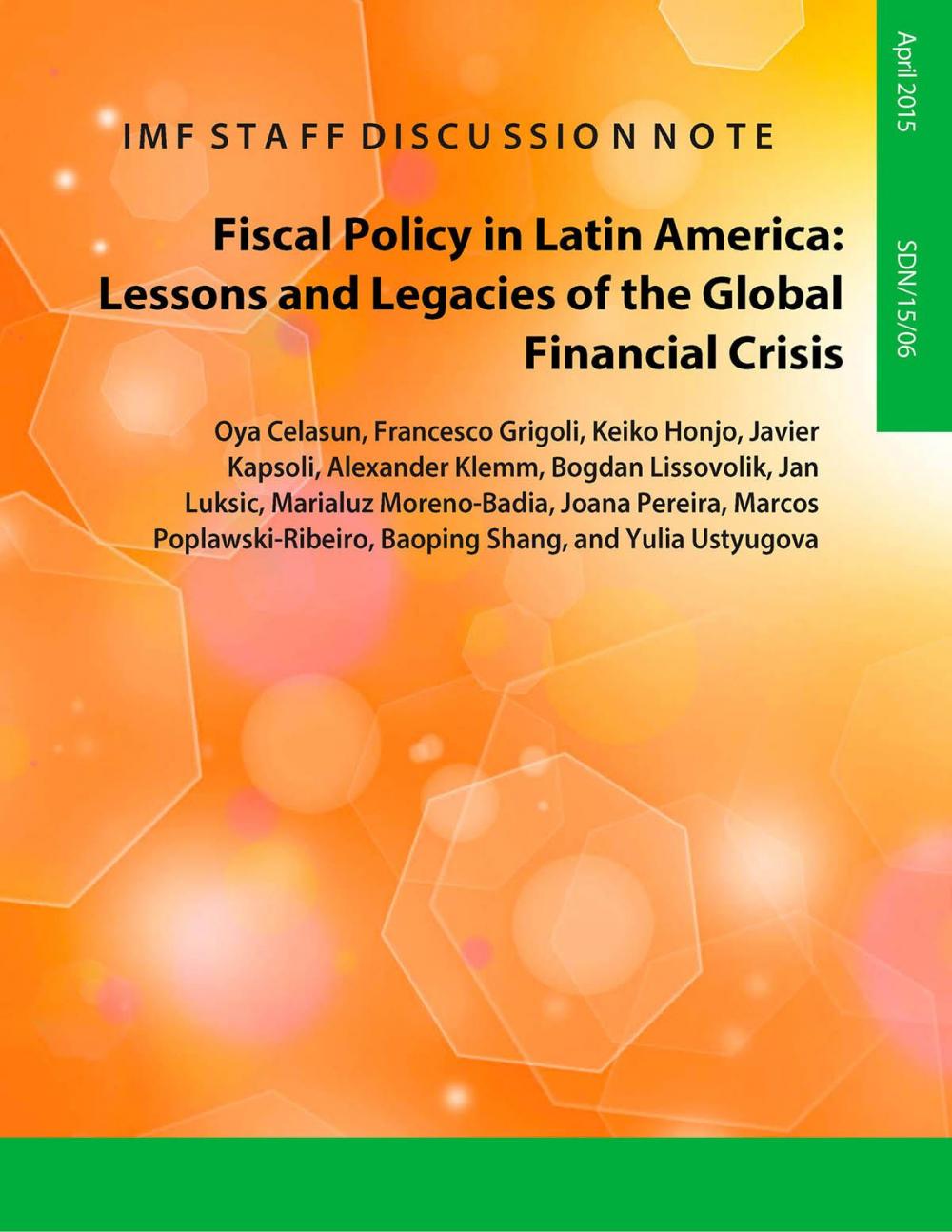 Big bigCover of Fiscal Policy in Latin America