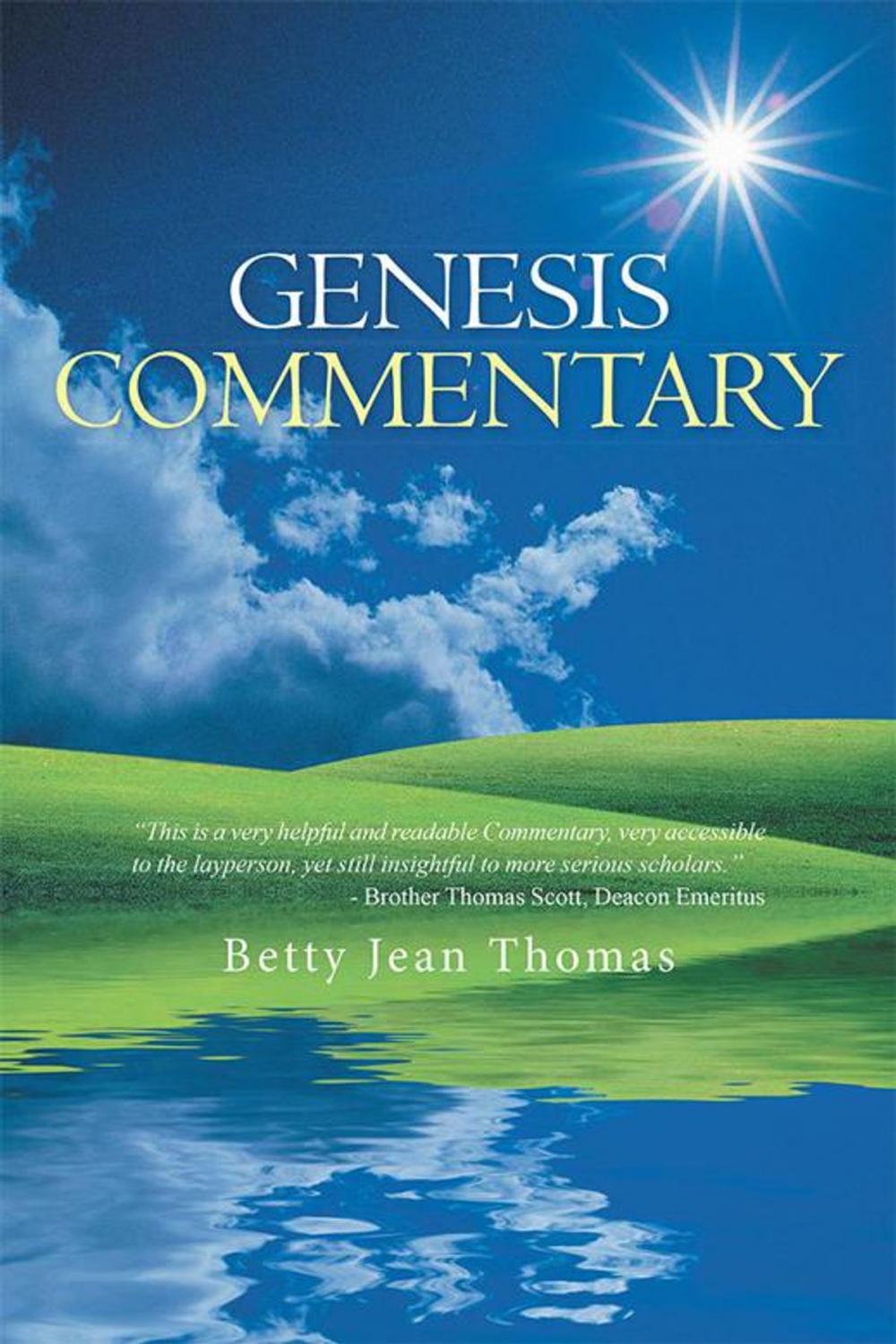 Big bigCover of Genesis Commentary