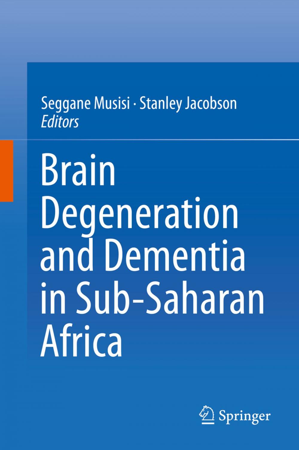 Big bigCover of Brain Degeneration and Dementia in Sub-Saharan Africa