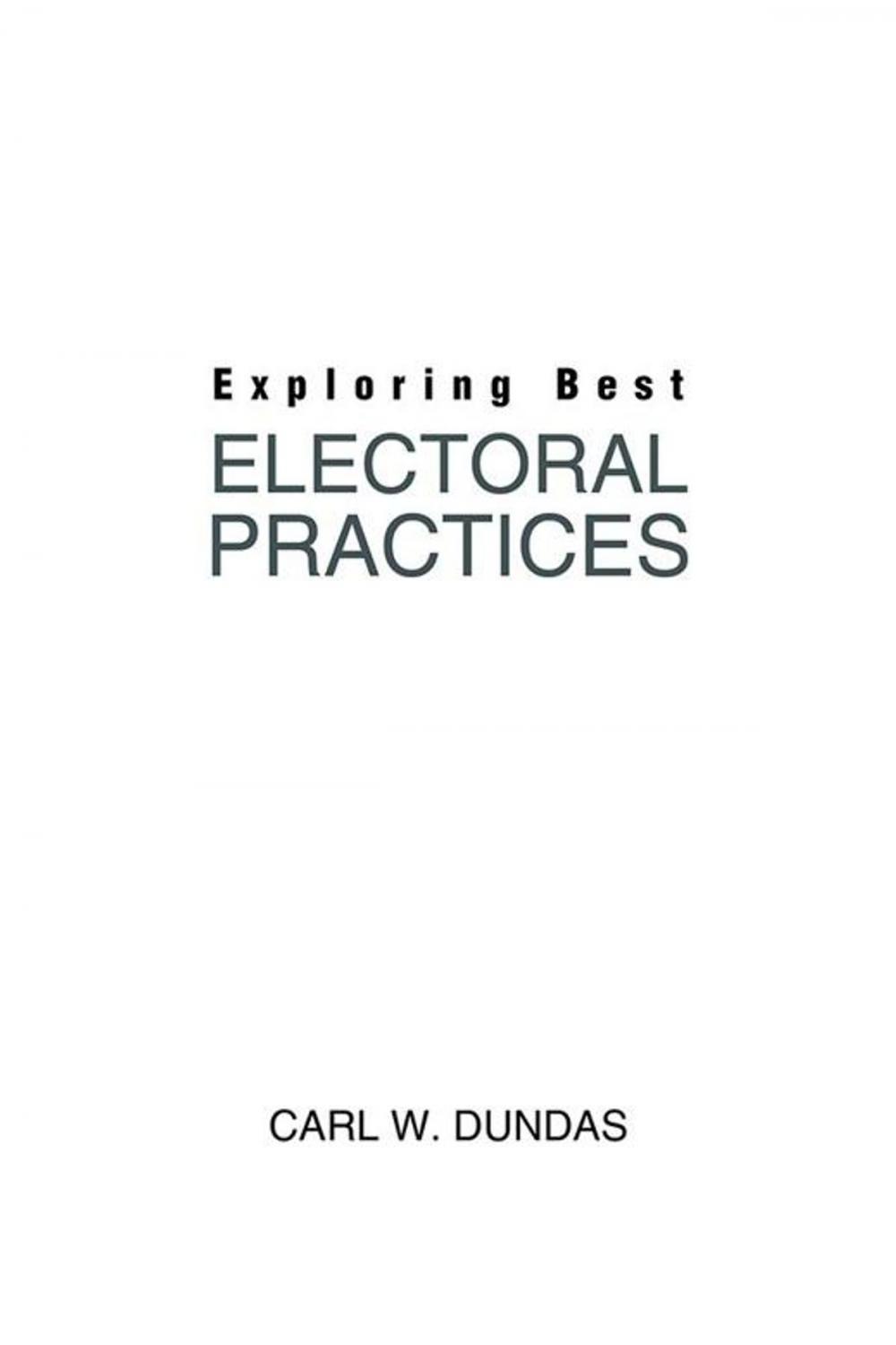 Big bigCover of Exploring Best Electoral Practices