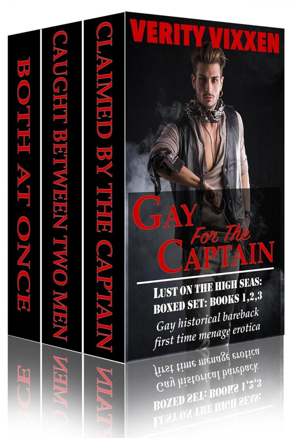 Big bigCover of Gay For The Captain: Lust On The High Seas Bundle (Books 1,2 &3)