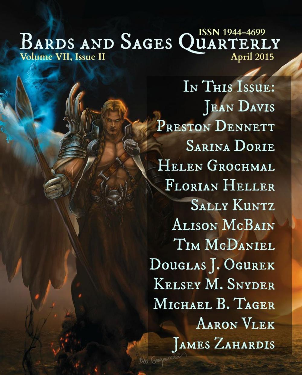 Big bigCover of Bards and Sages Quarterly (April 2015)