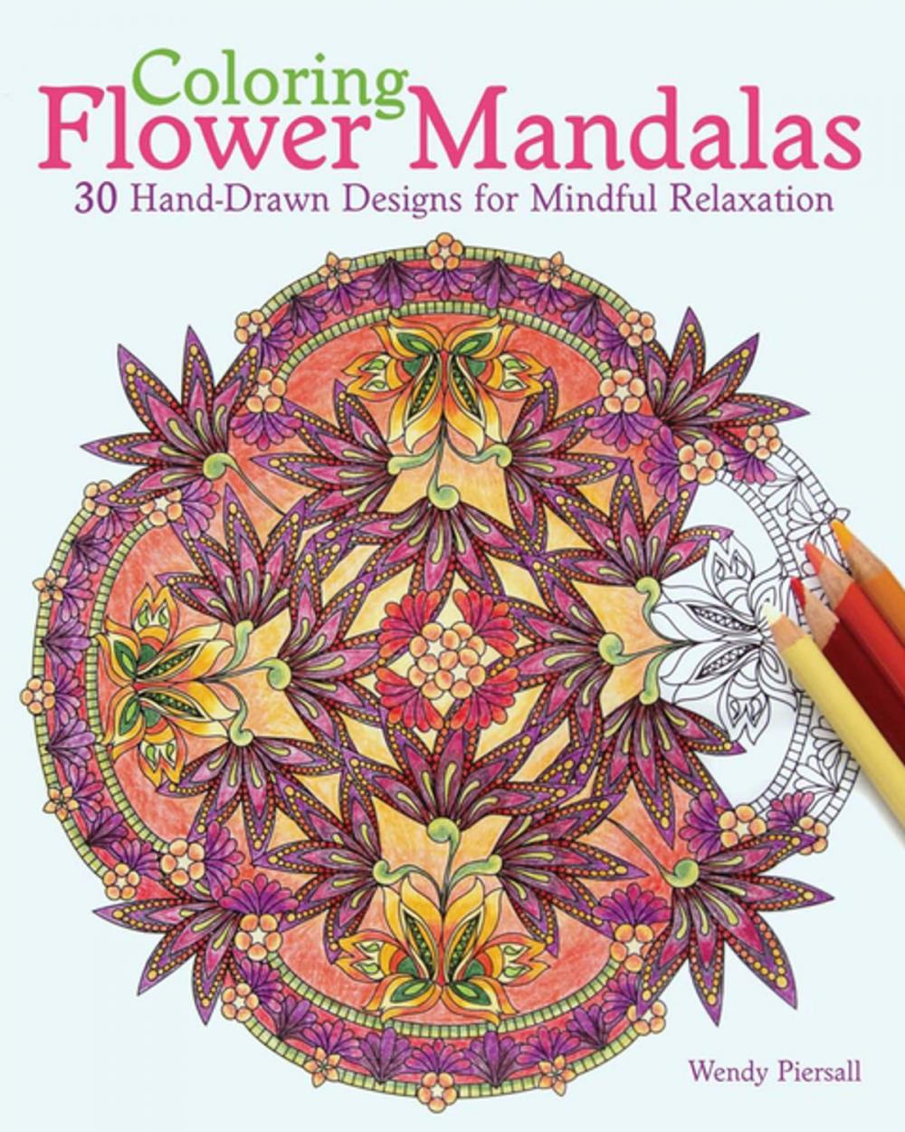 Big bigCover of Coloring Flower Mandalas