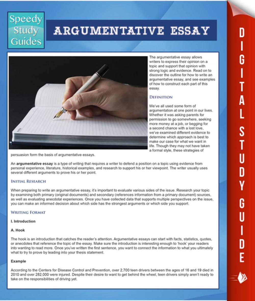 Big bigCover of Argumentative Essay (Speedy Study Guides)