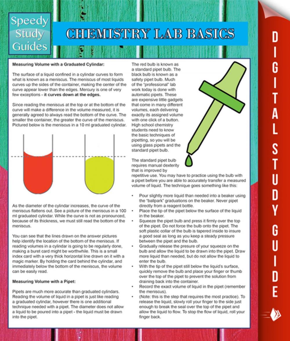 Big bigCover of Chemistry Lab Basics (Speedy Study Guides)