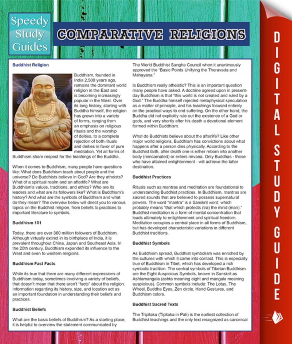 Big bigCover of Comparative Religions (Speedy Study Guides)