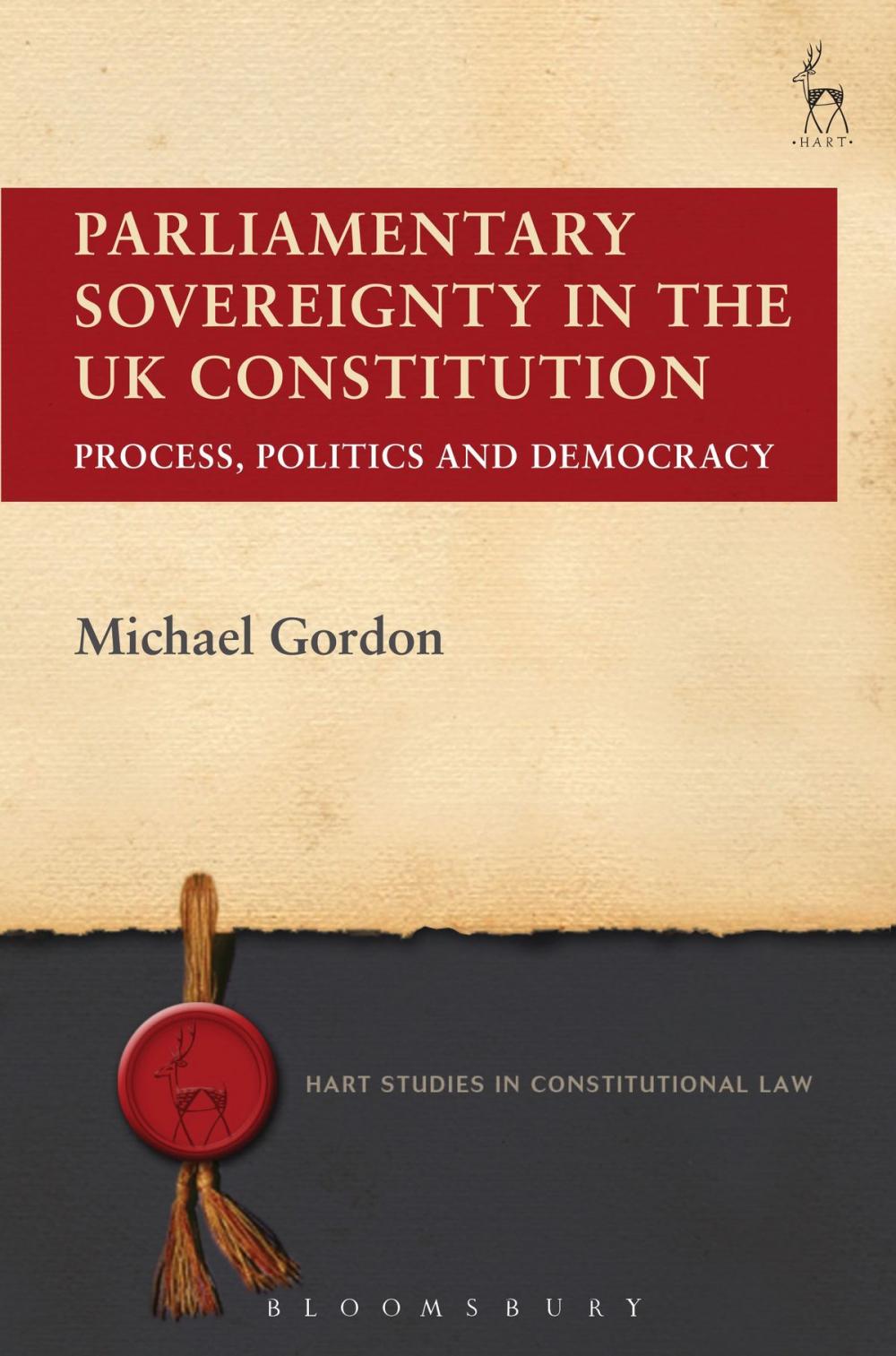 Big bigCover of Parliamentary Sovereignty in the UK Constitution