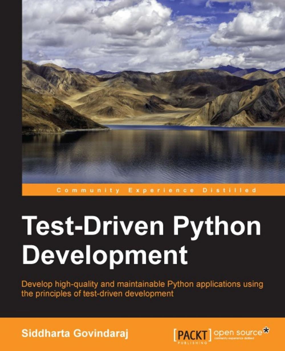 Big bigCover of Test-Driven Python Development