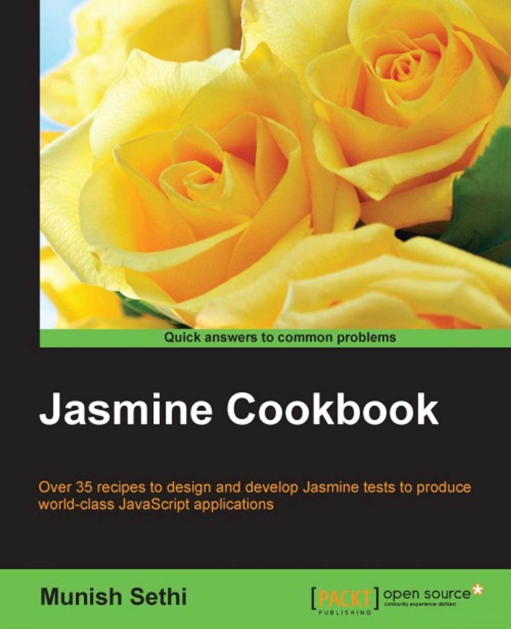 Big bigCover of Jasmine Cookbook