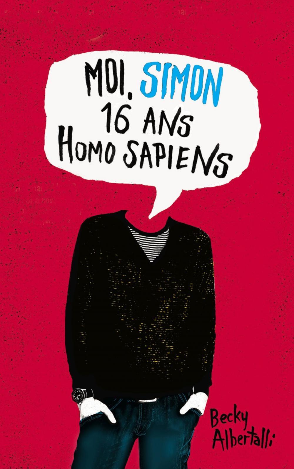 Big bigCover of Moi, Simon, 16 ans, Homo Sapiens