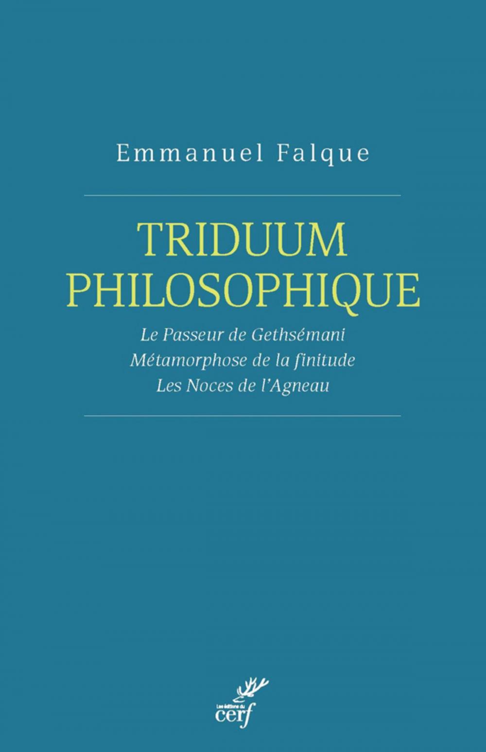 Big bigCover of Triduum philosophique