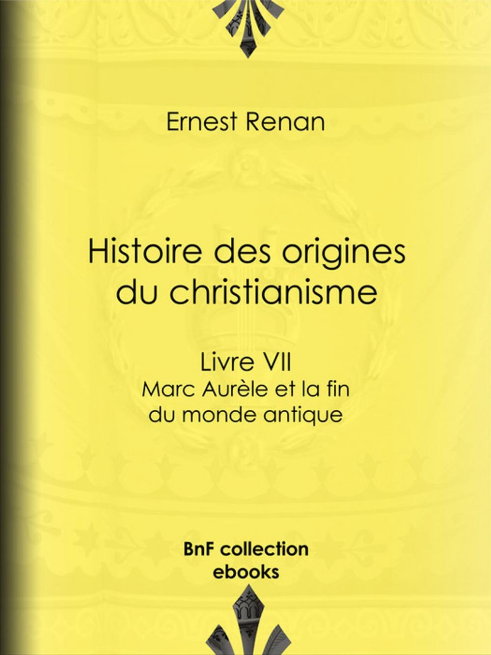 Big bigCover of Histoire des origines du christianisme