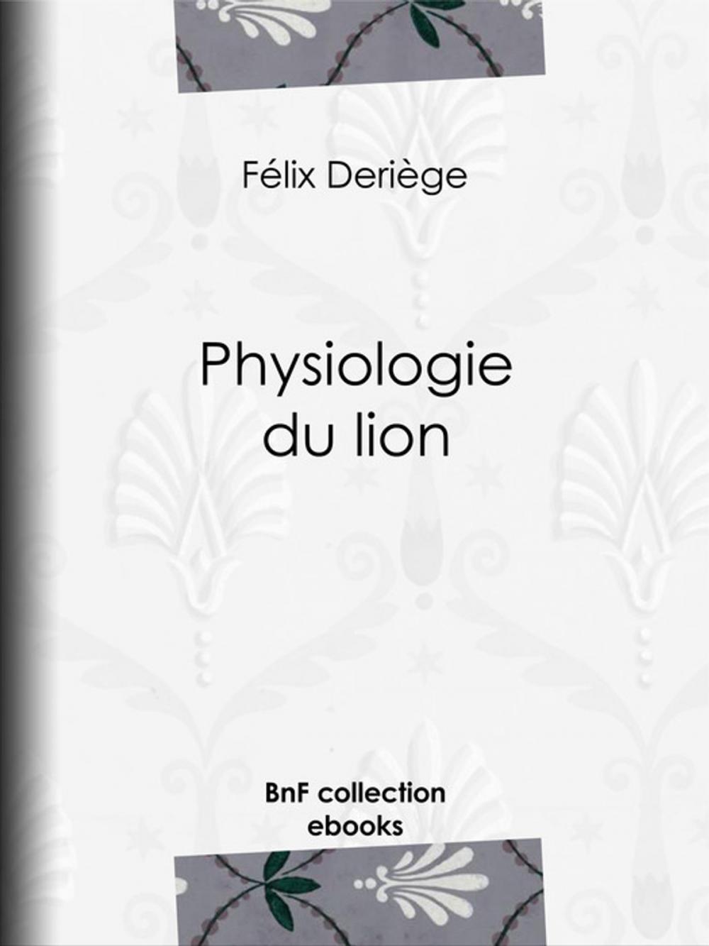 Big bigCover of Physiologie du lion