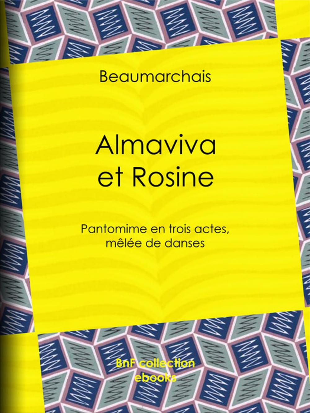 Big bigCover of Almaviva et Rosine