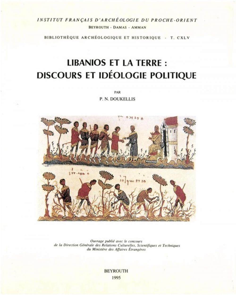 Big bigCover of Libanios et la terre : discours et idéologie politique