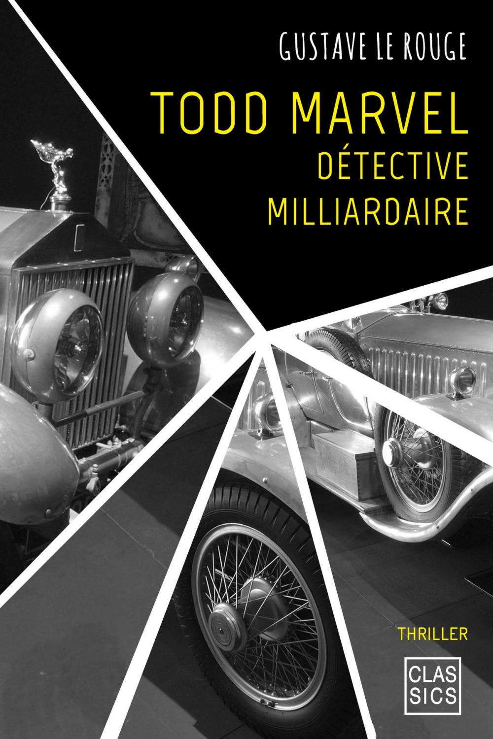 Big bigCover of Todd Marvel, détective milliardaire