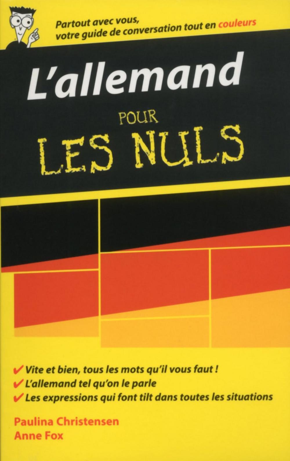 Big bigCover of L'allemand - Guide de conversation pour les Nuls, 2ème édition