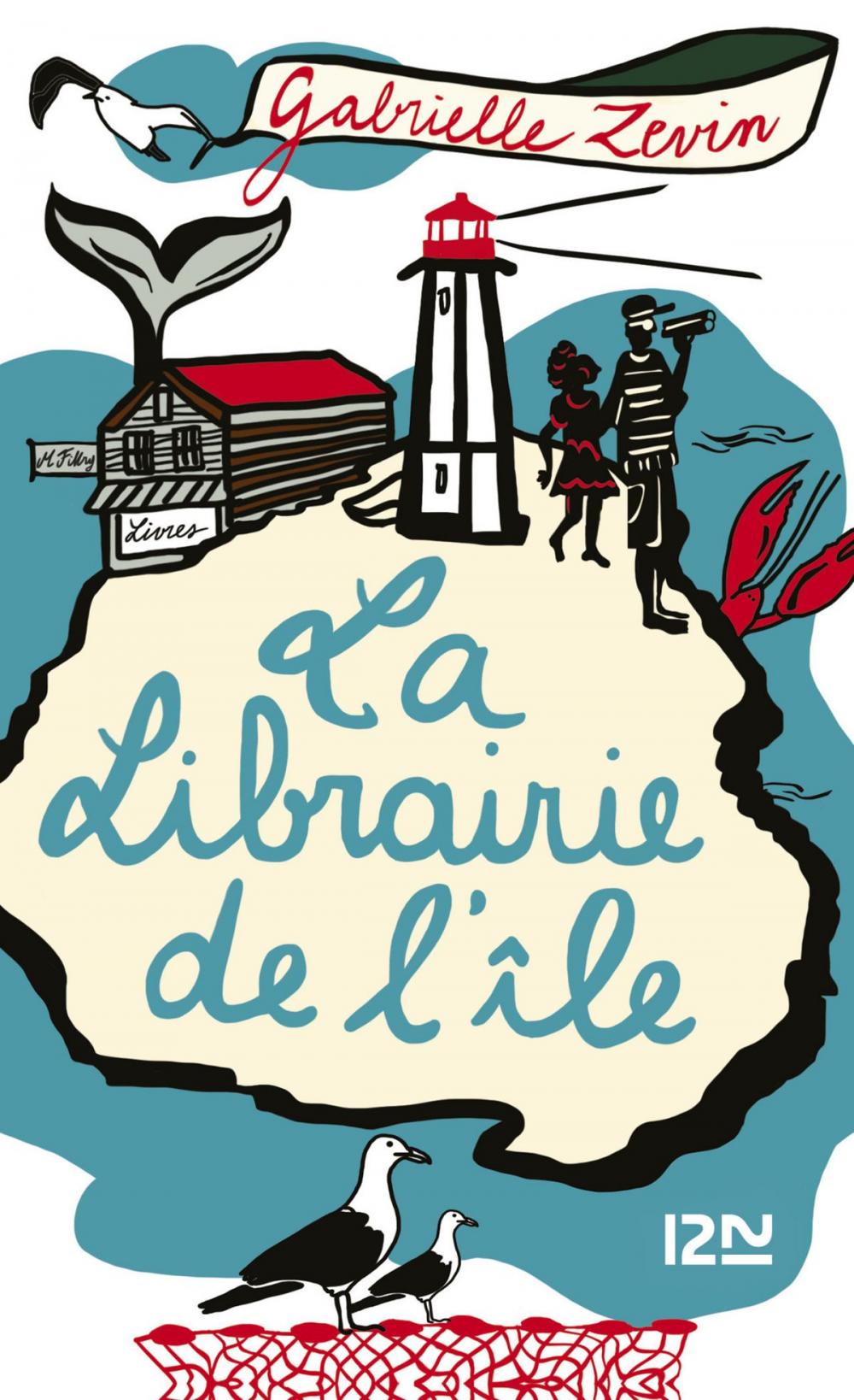 Big bigCover of La librairie de l'île