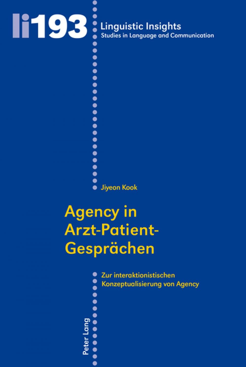 Big bigCover of Agency in ArztPatient-Gespraechen