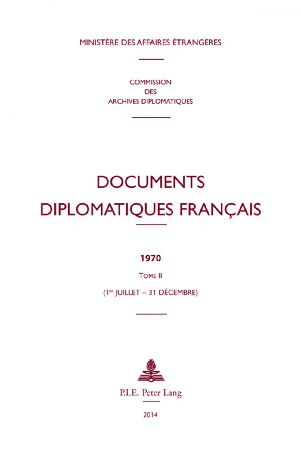 Big bigCover of Documents diplomatiques français